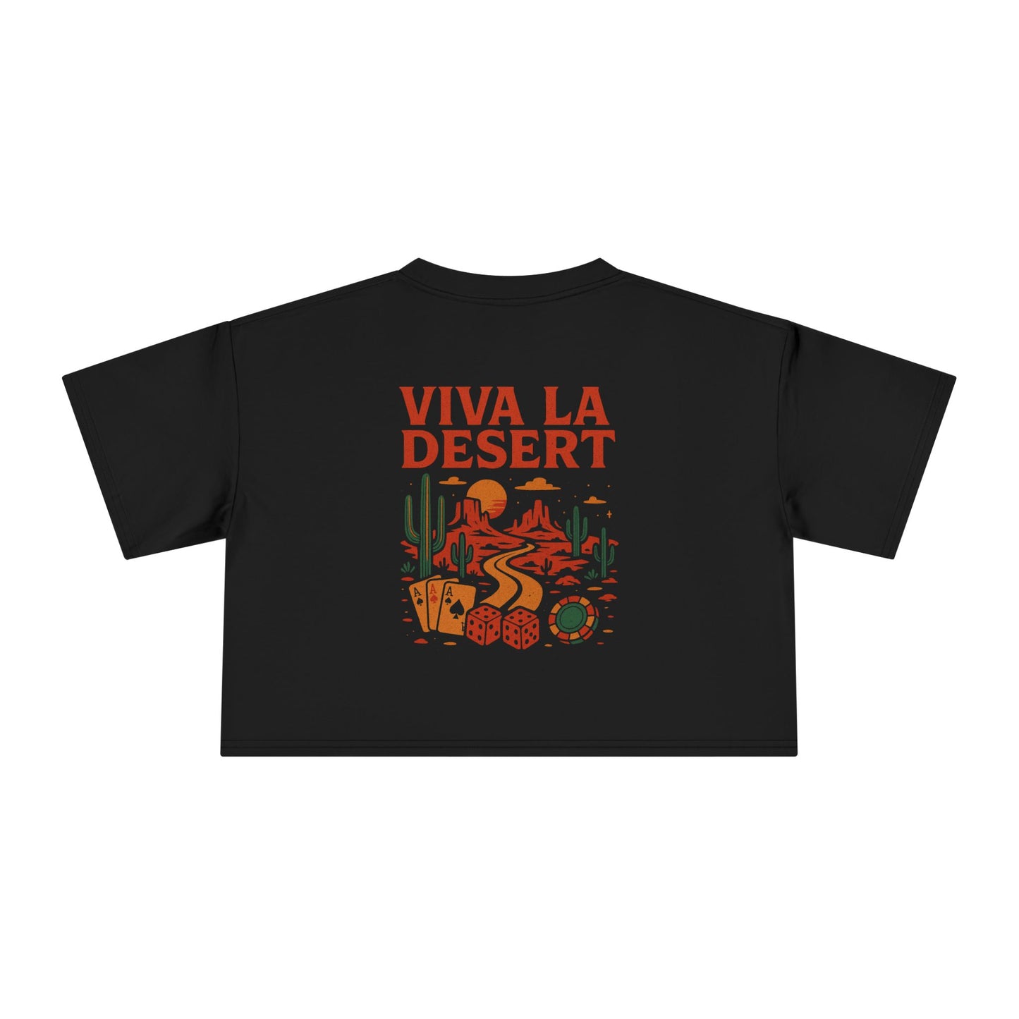 Viva La Desert Cropped Short Sleeve Tee