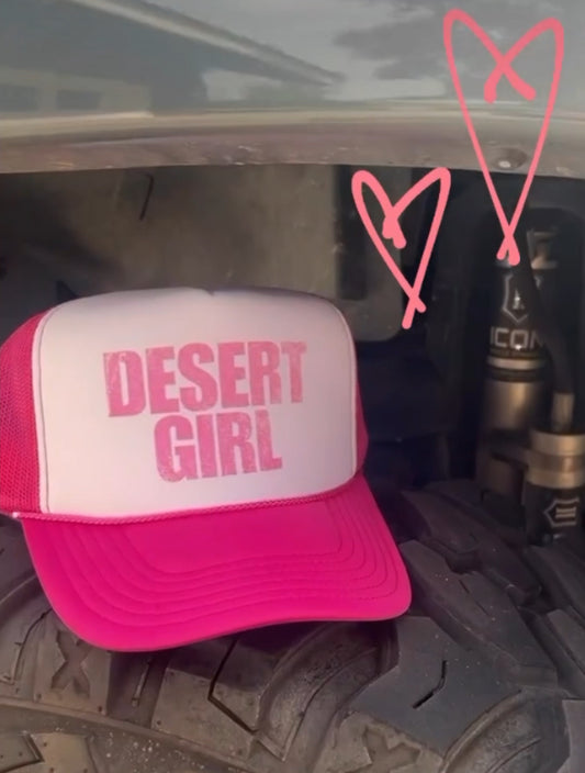 DESERT GIRL Trucker Caps