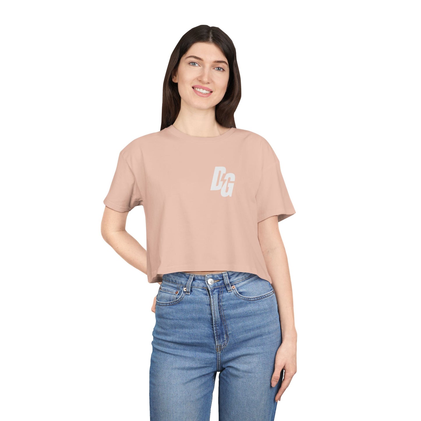Get In Loser - DESERT Cropped Tee