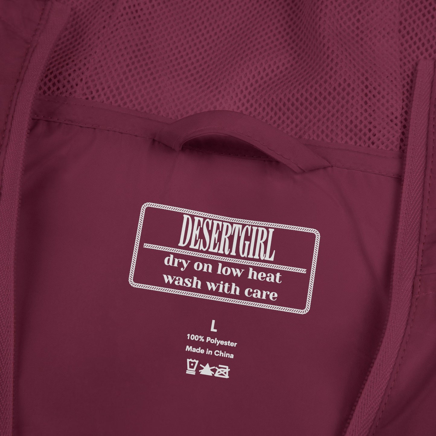 DG Checkered Full-Zip Windbreaker