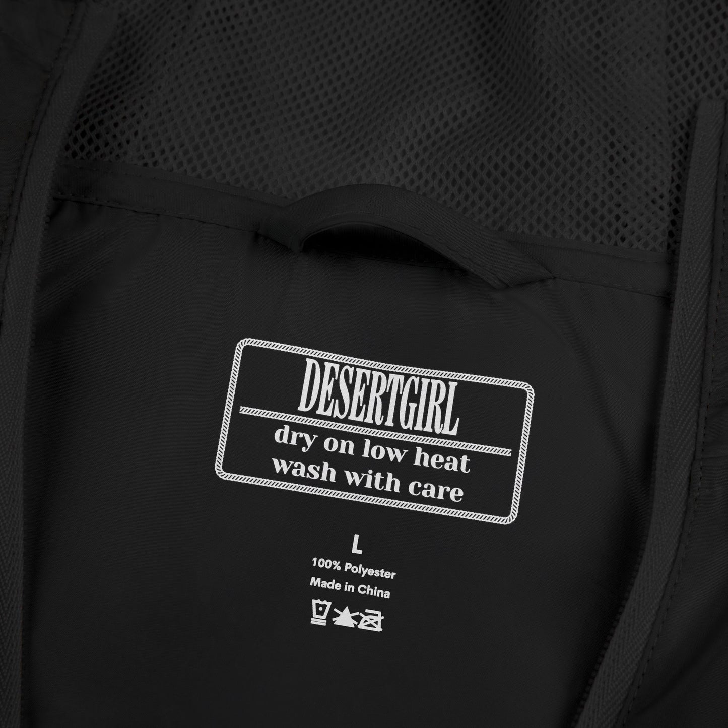 DG Checkered Full-Zip Windbreaker