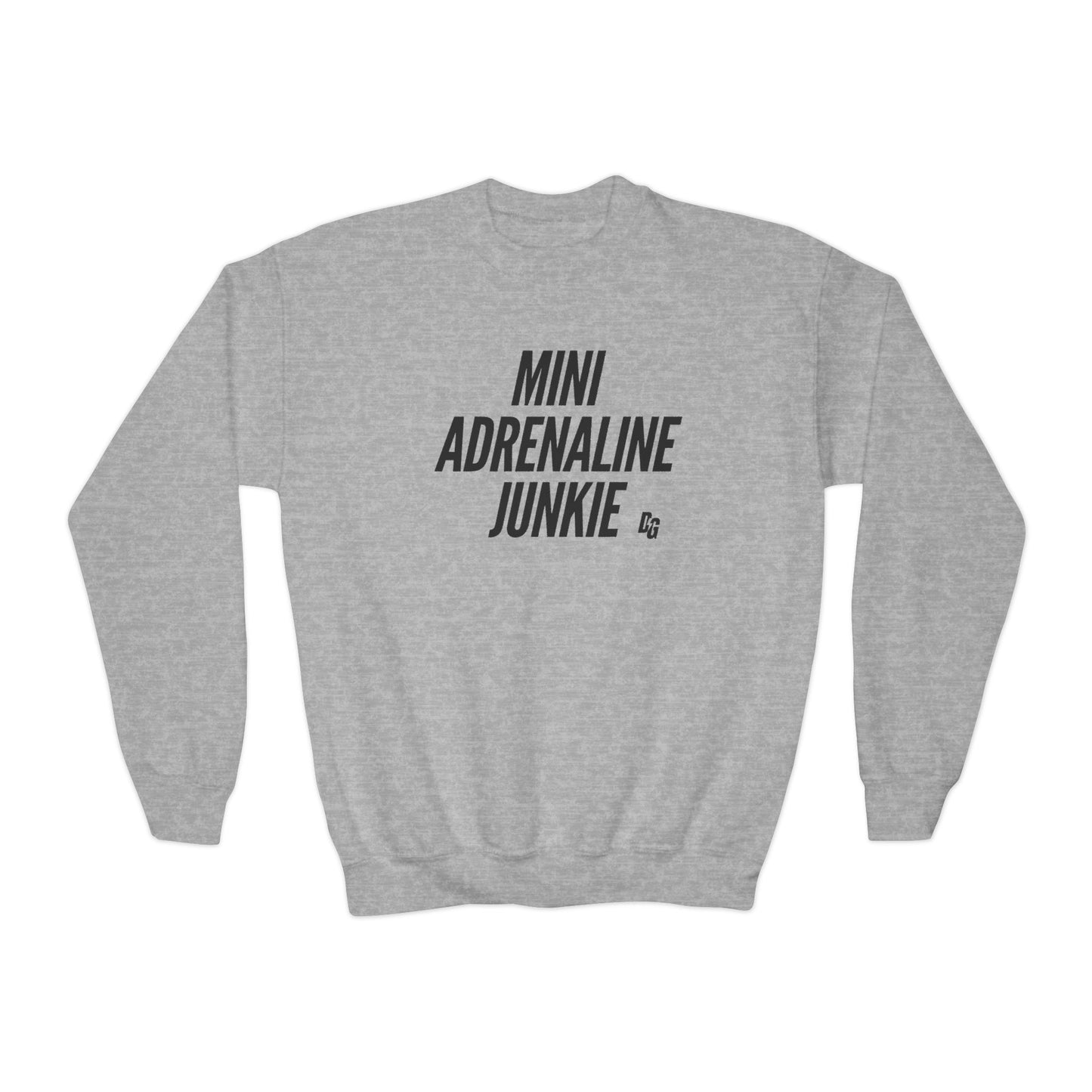 Mini Adrenaline Junkie Youth Crewneck