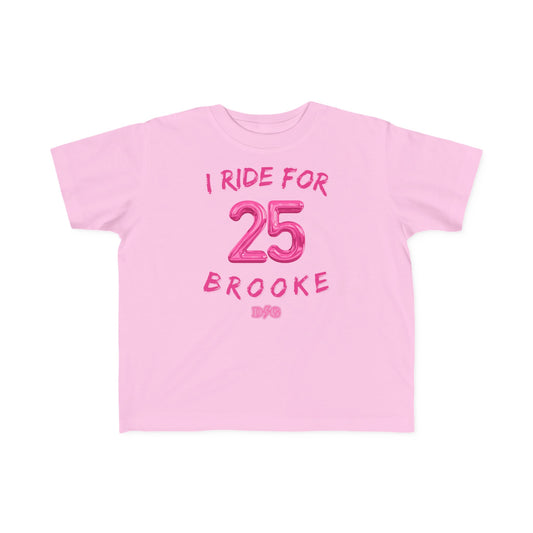 RIDE FOR BROOKE - TODDLER TEE