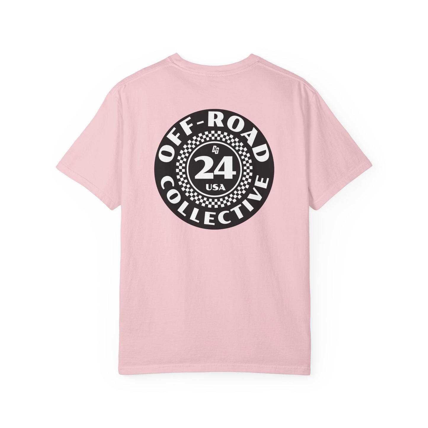 Off-Road Collective 24 Checkered Short Sleeve Tee - Black