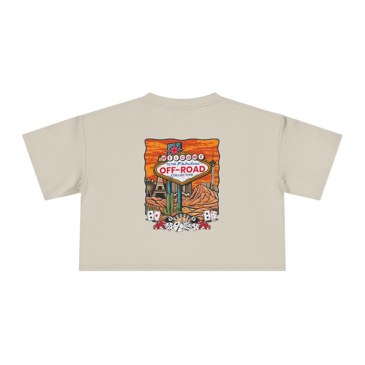 Welcome to the Off-Road Collective Cropped Short Sleeve Tee