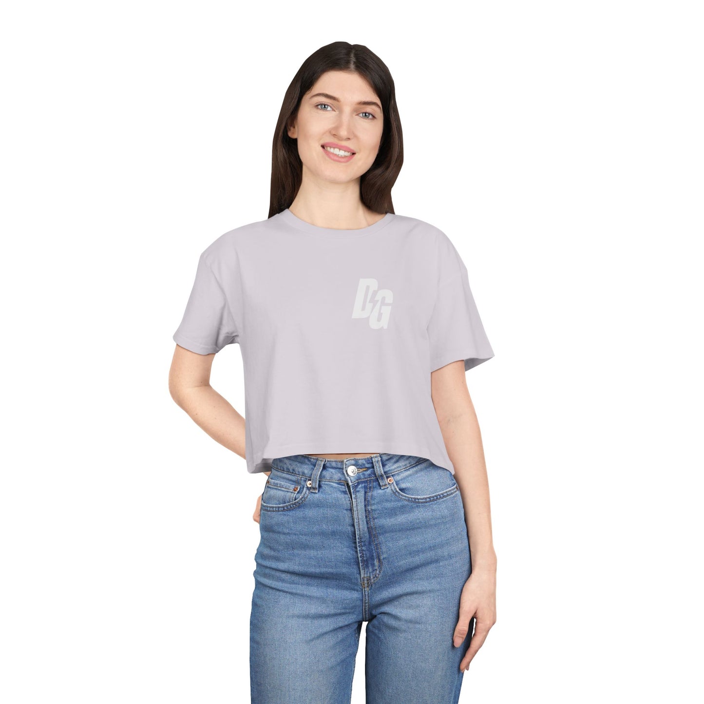 Get In Loser - DESERT Cropped Tee
