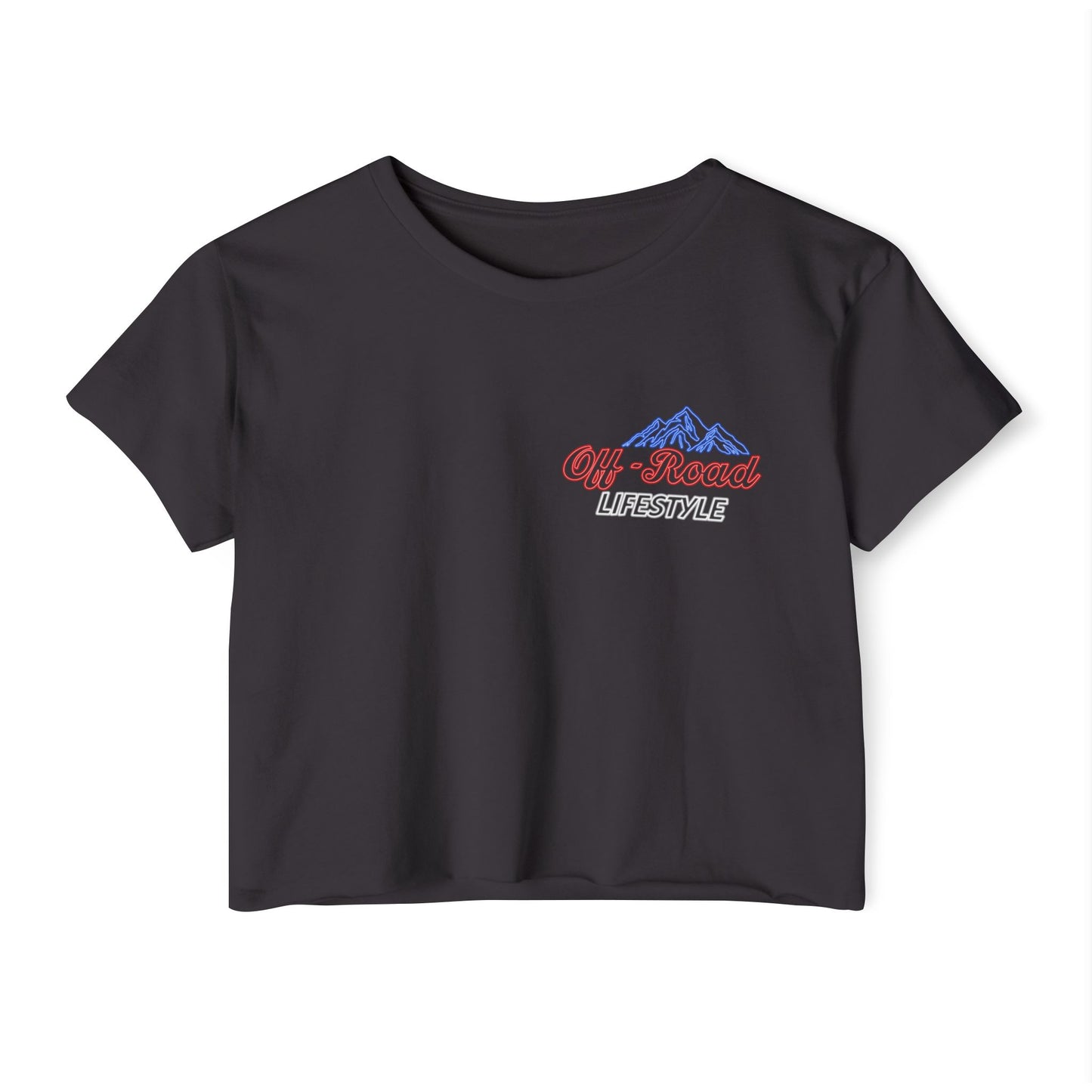 Blue Mountains Off-Road Collective Crop Tee