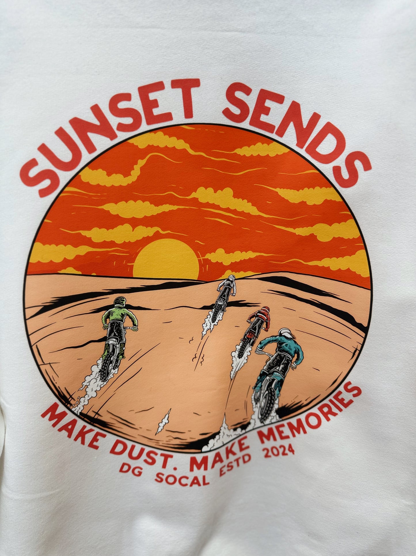 SUNSET SENDS Crewneck