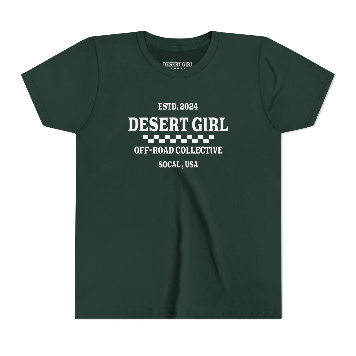Off-Road Collective ll Desert Girl Youth Short Sleeve Tee