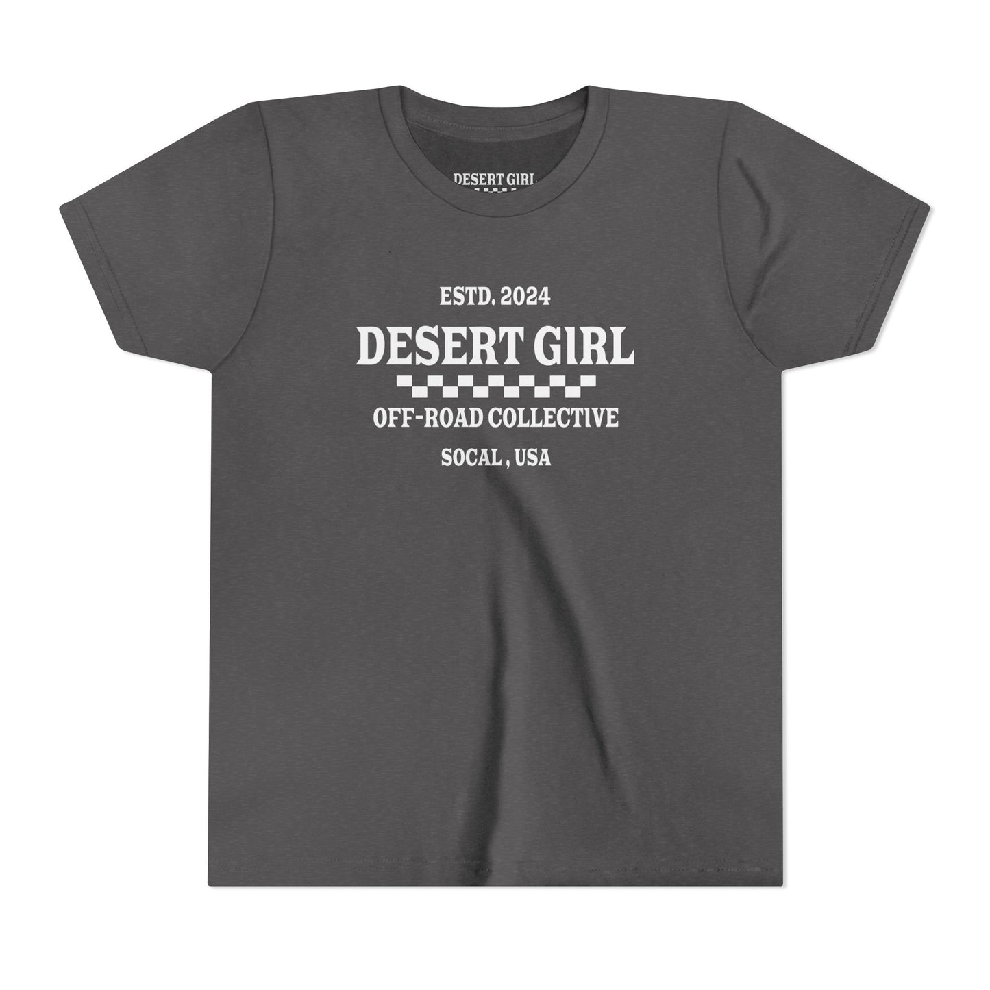 Off-Road Collective ll Desert Girl Youth Short Sleeve Tee