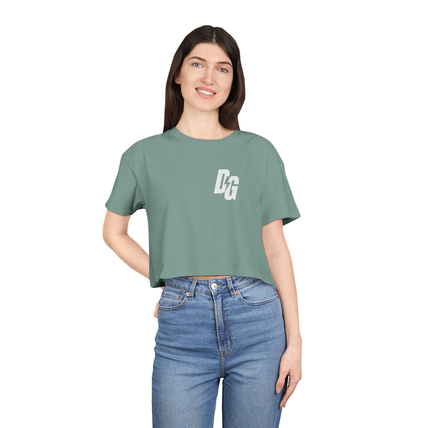 Get In Loser - DESERT Cropped Tee