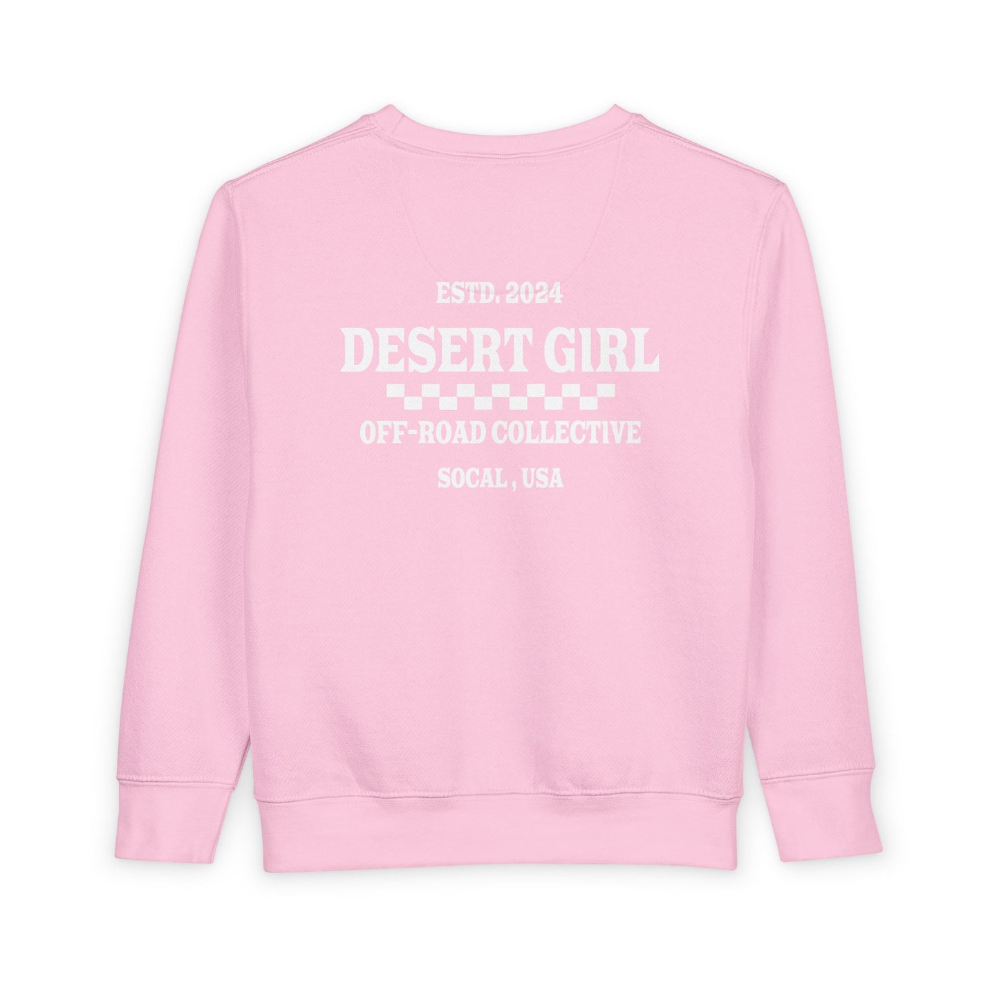 Desert Girl ll Off-Road Collective Toddler Crewneck Sweatshirt