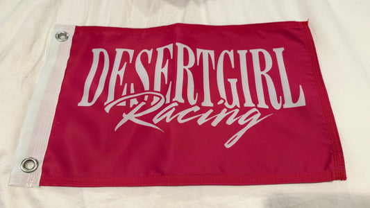 Desert Girl Racing Flag