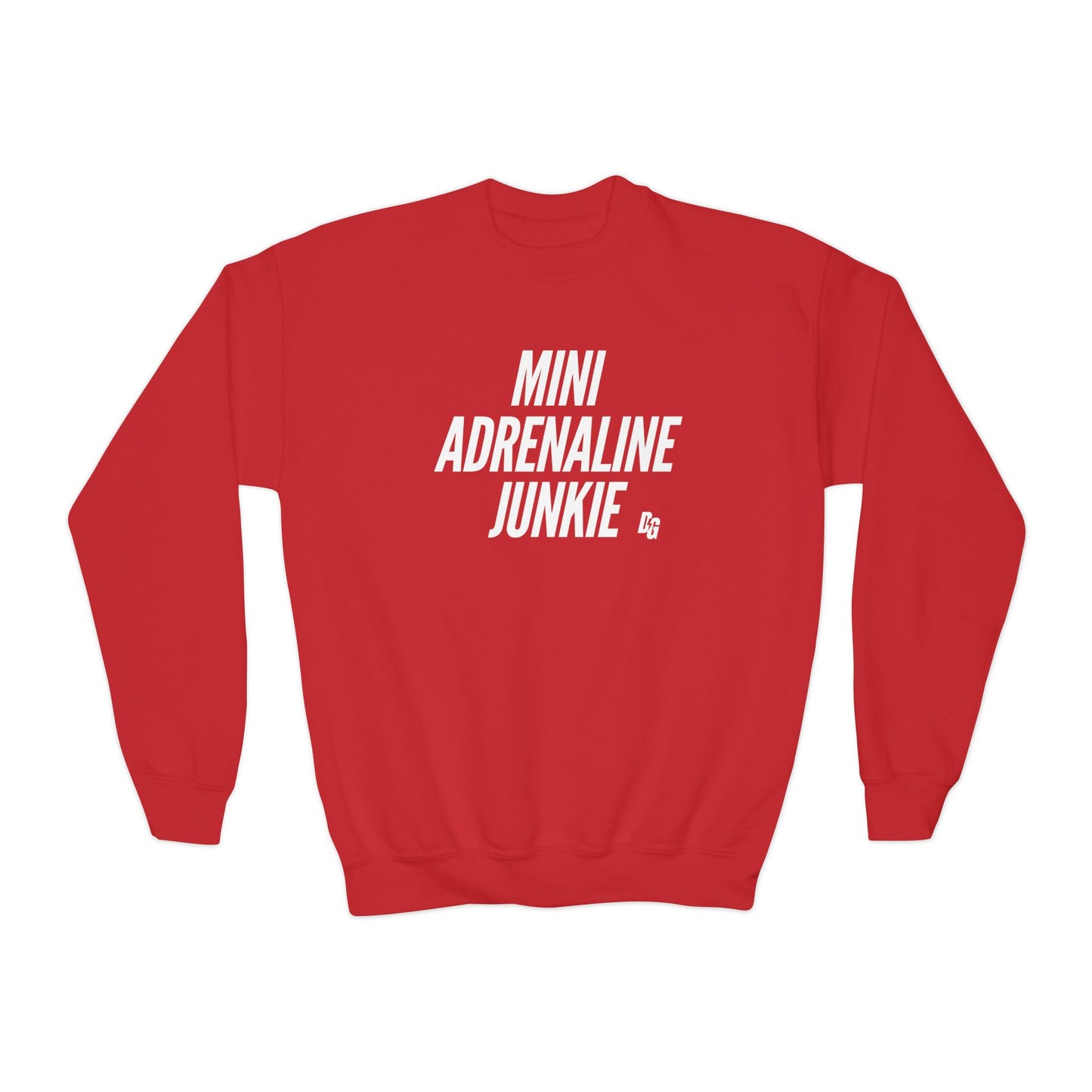 Mini Adrenaline Junkie Youth Crewneck