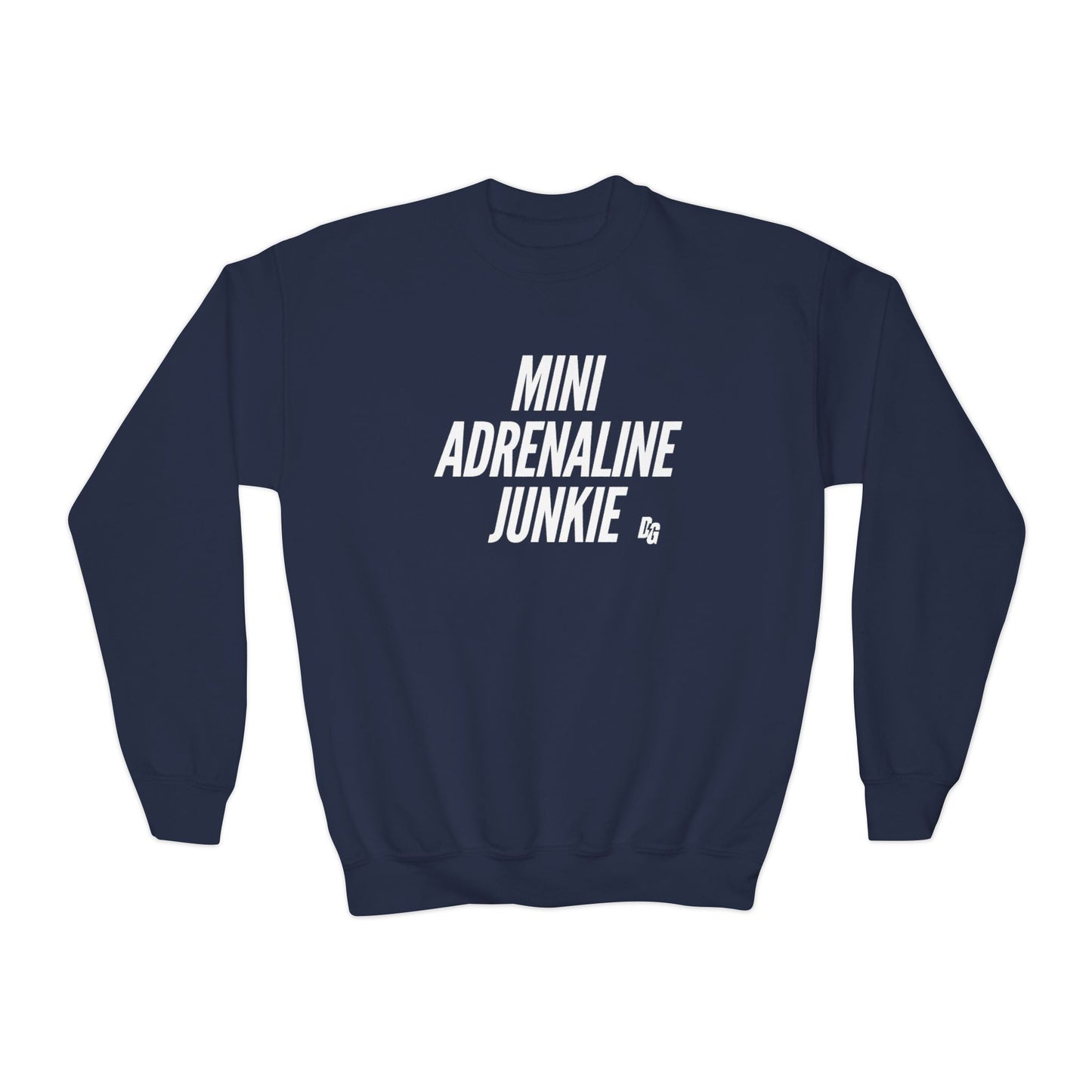 Mini Adrenaline Junkie Youth Crewneck