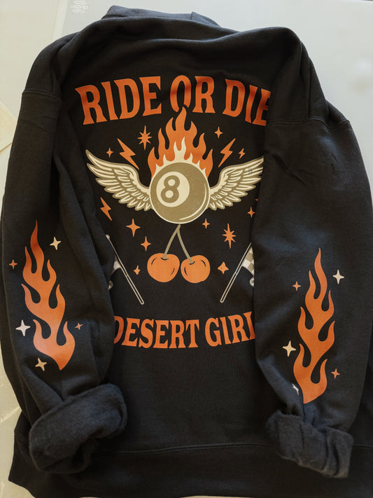 RIDE OR DIE - Zip Up