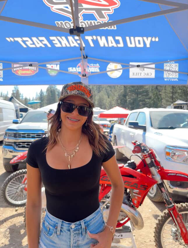 The Desert Girl Camo Trucker