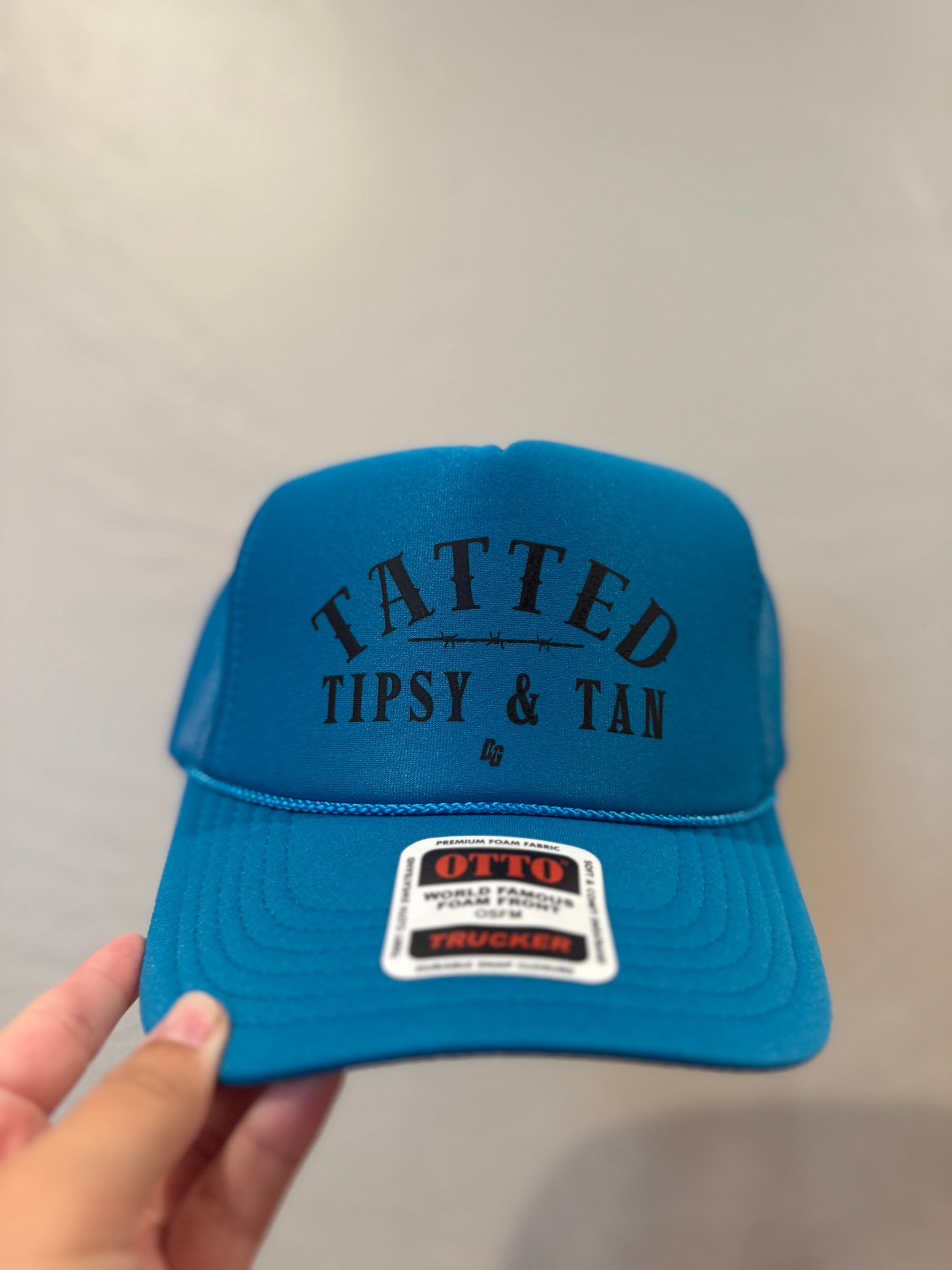TATTED TIPSY TAN Trucker
