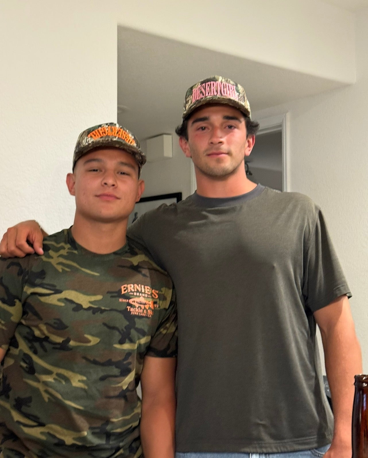 The Desert Girl Camo Trucker