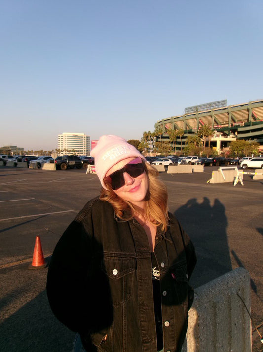 Desert Girl Original Beanie - White