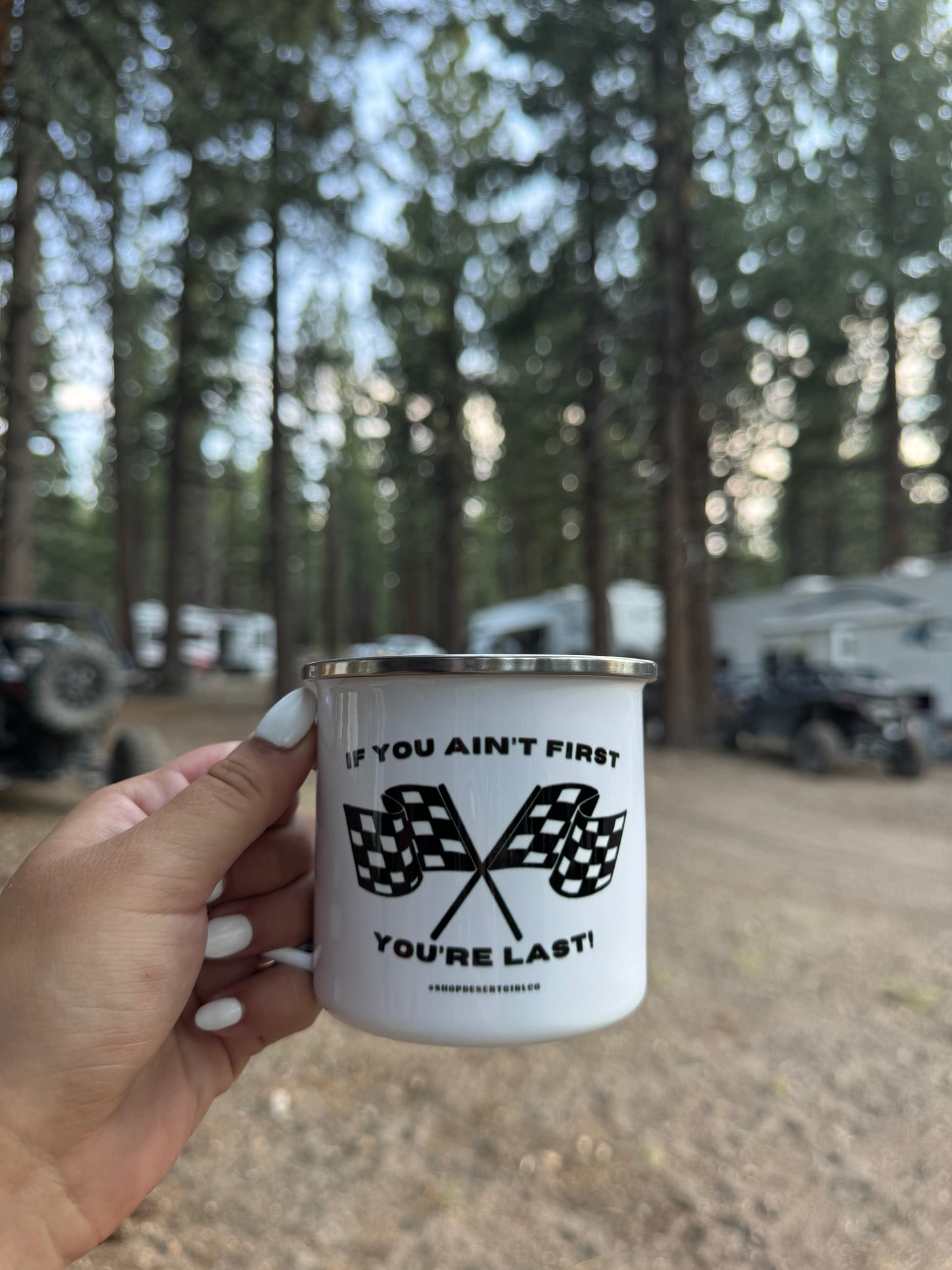 IF YOU AINT FIRST MUG